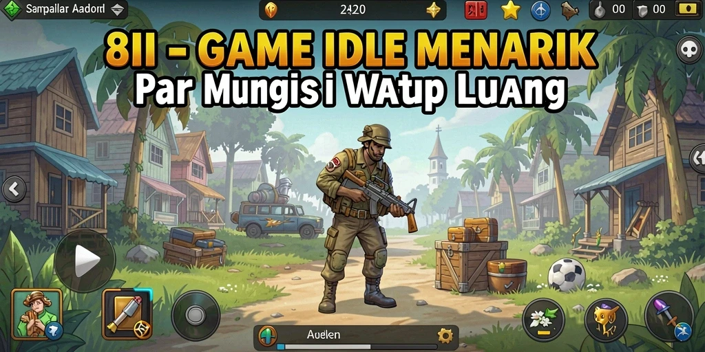 Tampilan gameplay 8II yang menarik dan menghibur.
