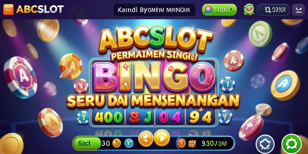 Tampilan permainan Bingo yang seru di ABCSLOT.