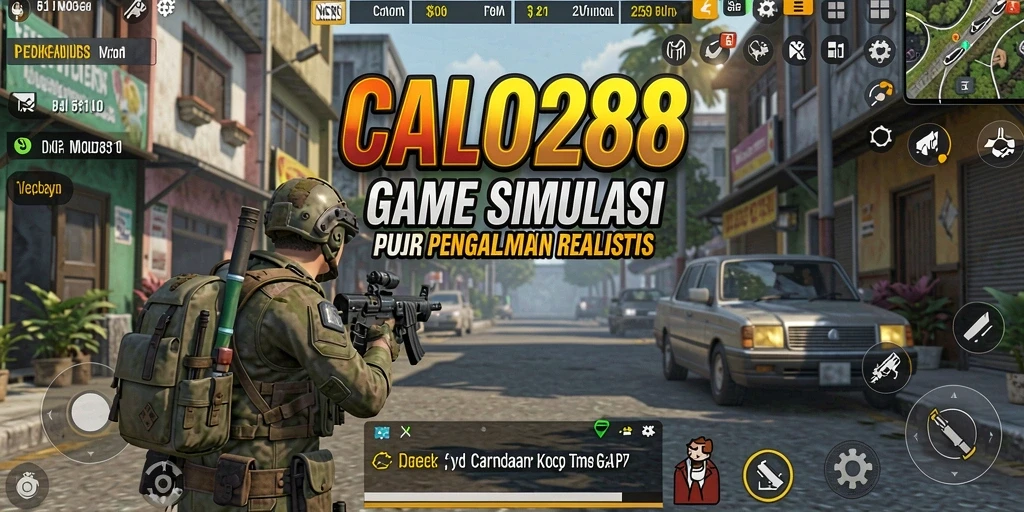 Tampilan gameplay CALO288 yang realistis dan menarik.