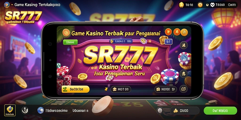 Screenshot gameplay SR777 menampilkan keseruan permainan Kasino.