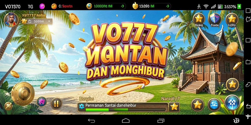 Screenshot gameplay VO777 yang menampilkan keseruan dalam permainan Casual.