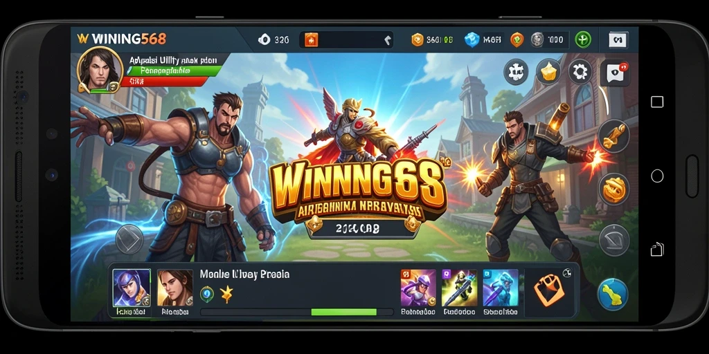 Screenshot WINNING568 menampilkan antarmuka pembersihan utility yang efisien.
