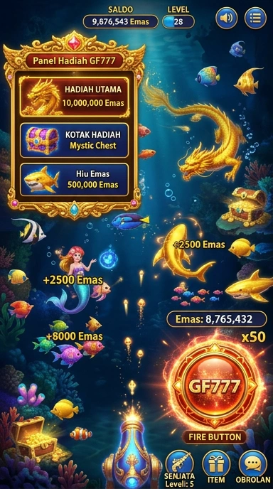 Beragam aplikasi menarik yang tersedia di gf777.